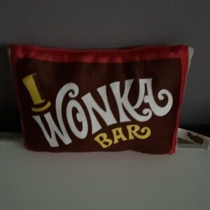 Netflix Wonka Bar Stuffed Toy - Red and Brown